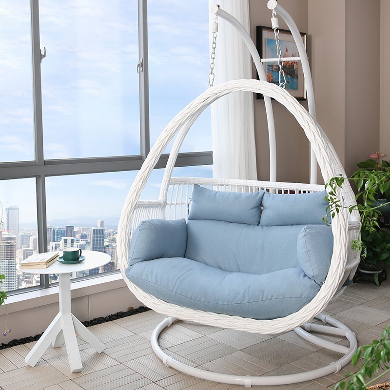 New design garden Patio Balcony Hanging chair patio egg rattan outdoor swing chair