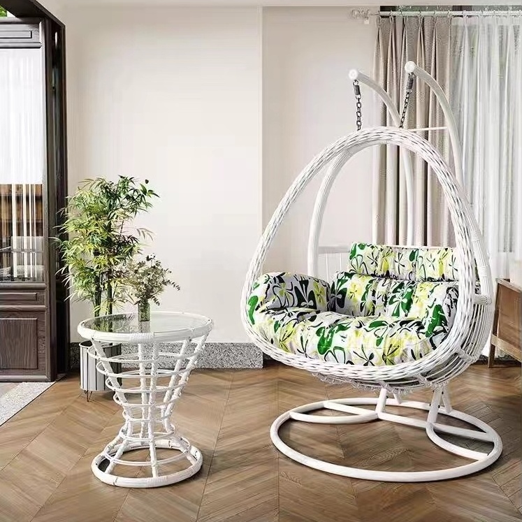 Indoor swing balcony home hanging basket chair Outdoor patio sitting and lying cradle chair