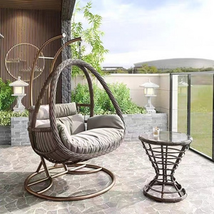 Indoor swing balcony home hanging basket chair Outdoor patio sitting and lying cradle chair