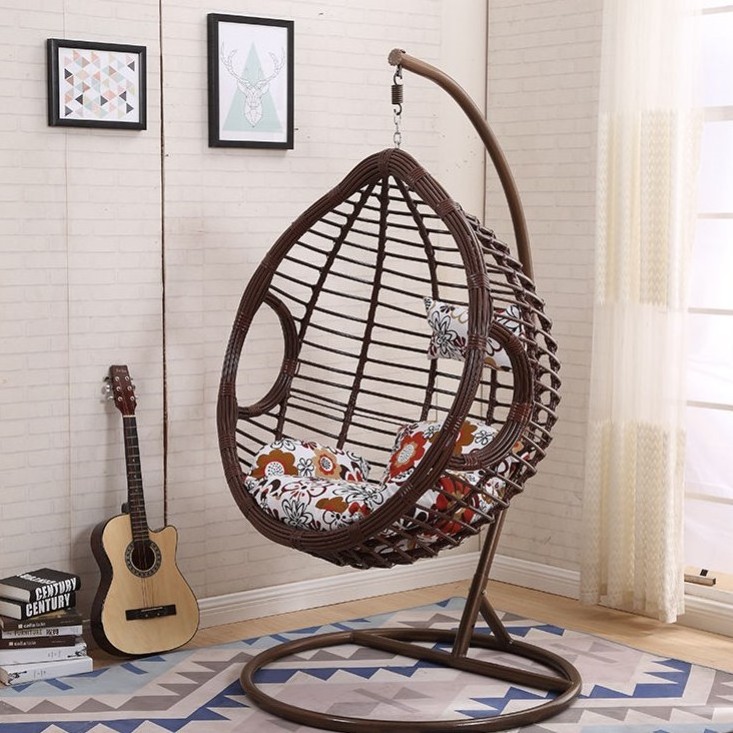 Practical garden Hanging chair Outdoor furniture patio egg rattan outdoor swing chair