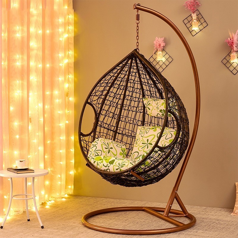 Practical garden Hanging chair Outdoor furniture patio egg rattan outdoor swing chair