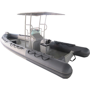 Inflatable Rib Boat With Steering Hypalon or PVC Boats RIB-650C