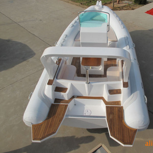 Beileji inflatable  RIB fiberglass inflatable boat used for outboard motor