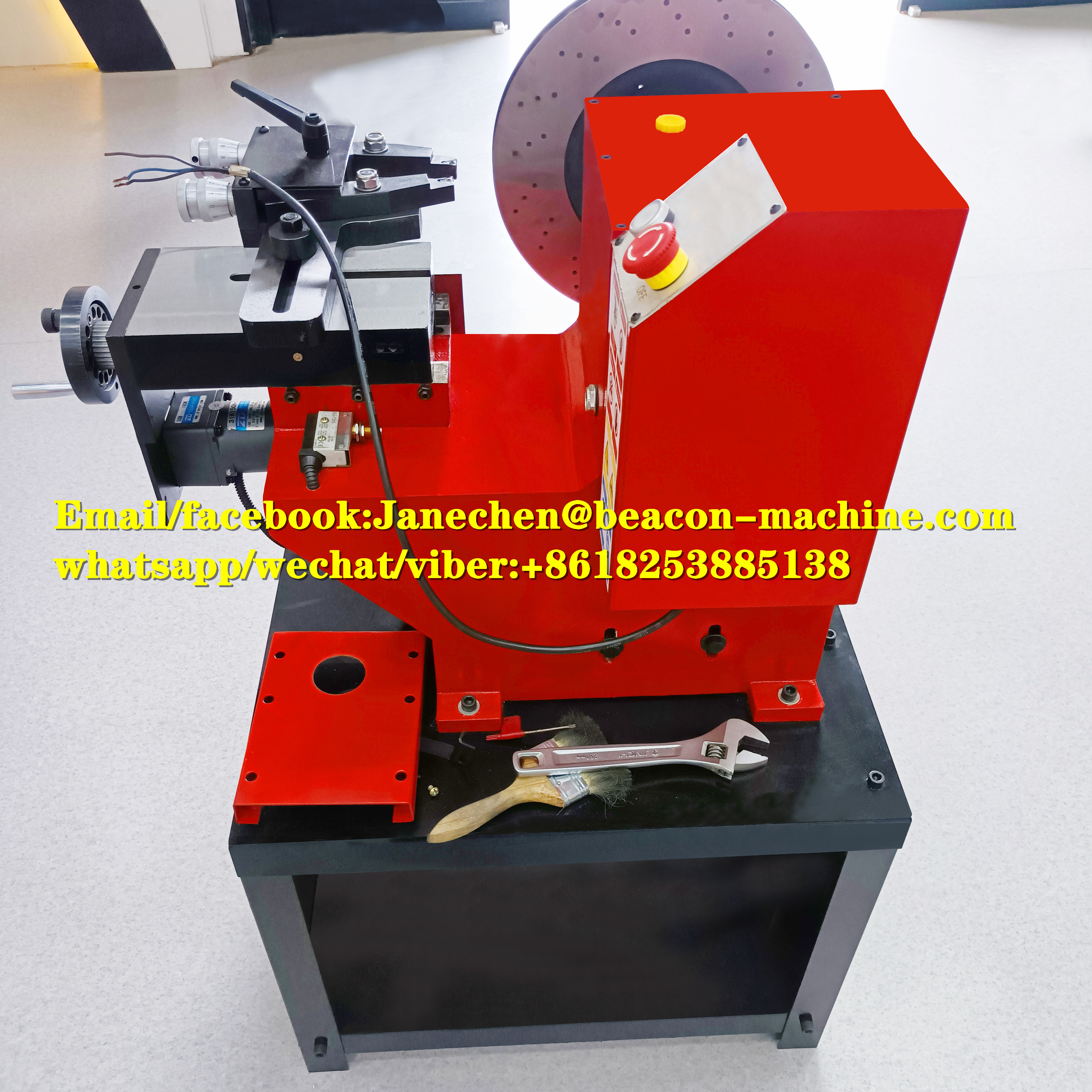 Beacon Machine C9335 Brake Drums Lathe Machine Car Discs Aligner Truck Brake Discs Lathe For All Car