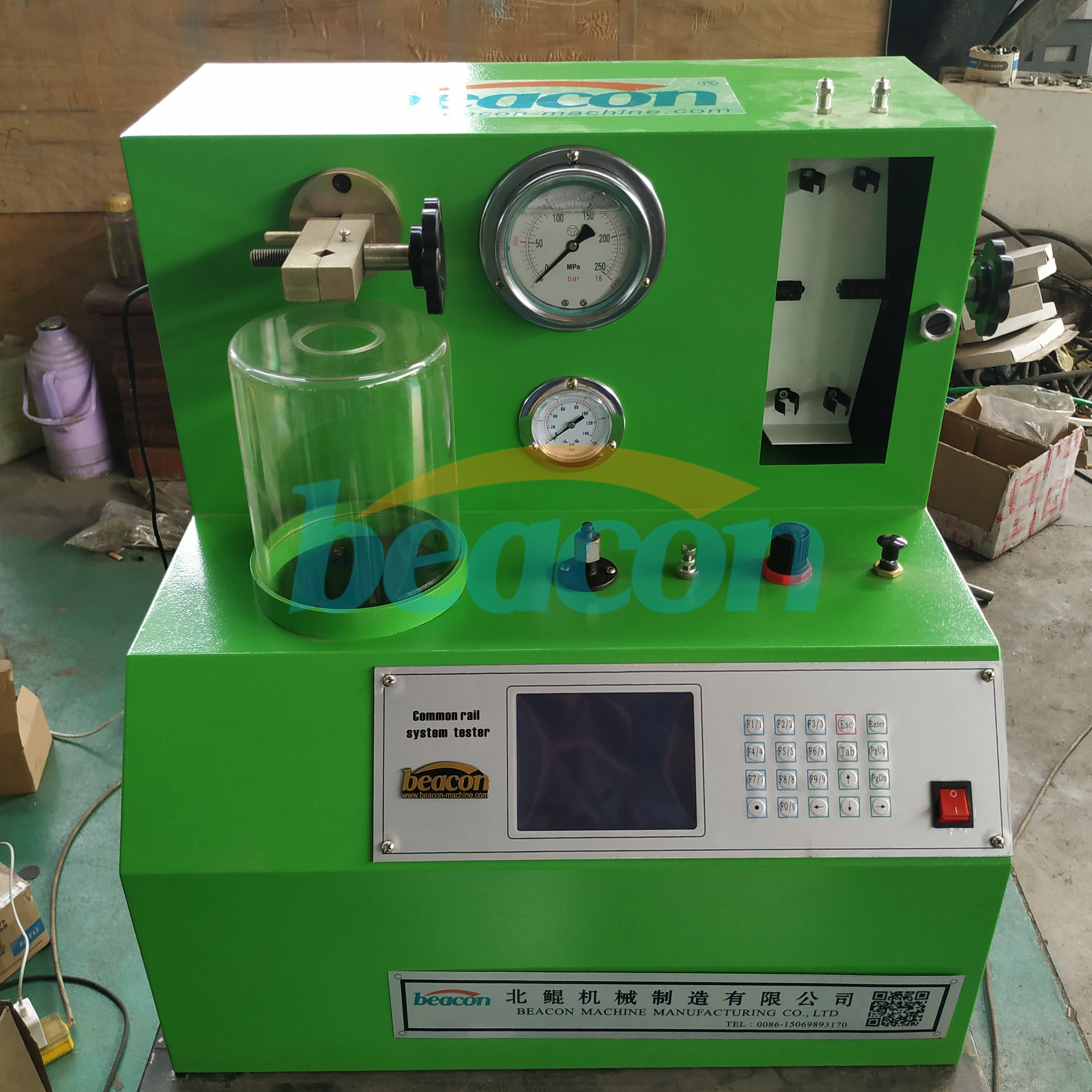 PQ1000 common rail electronic fuel injector nozzle tester