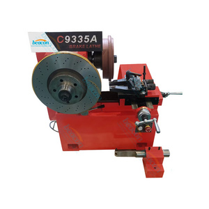 Beacon Machine C9335 Brake Drums Lathe Machine Car Discs Aligner Truck Brake Discs Lathe For All Car