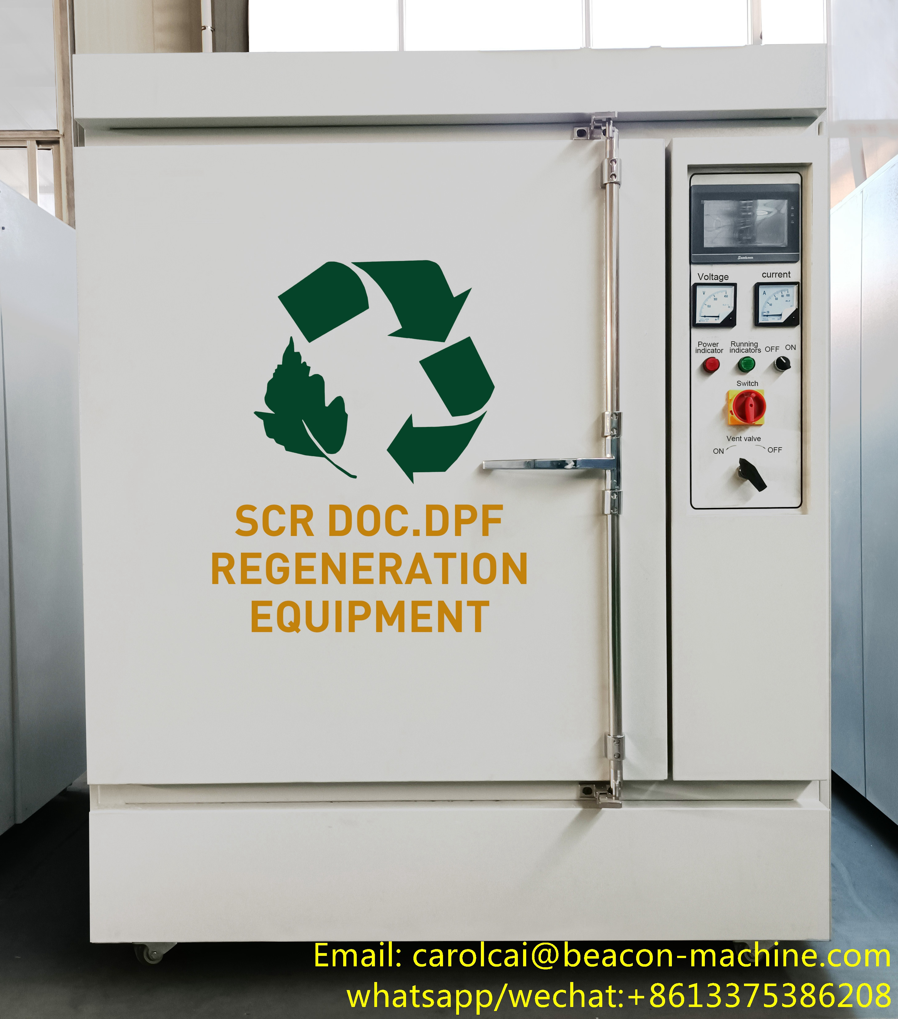 DPF scr cleaning machine diesel special filter high temperature regeneration system dpf removal cleaner