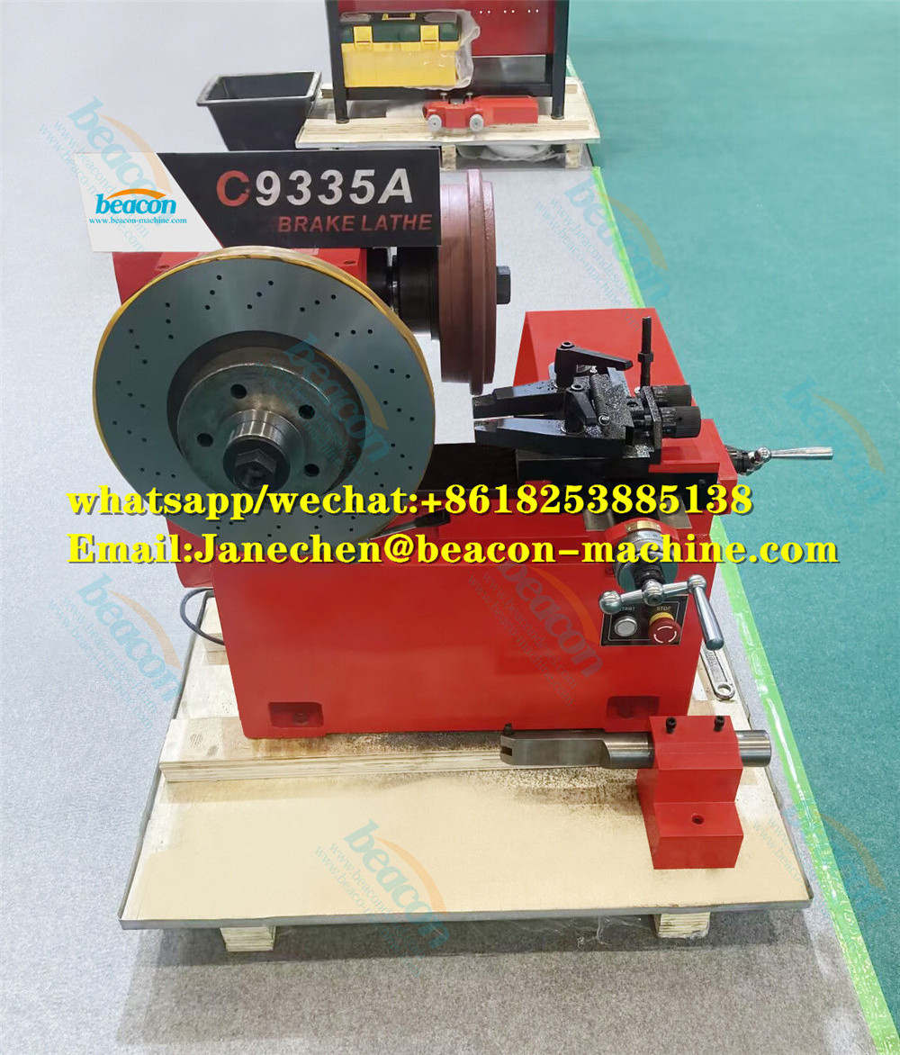 Beacon Machine C9335 Brake Drums Lathe Machine Car Discs Aligner Truck Brake Discs Lathe For All Car