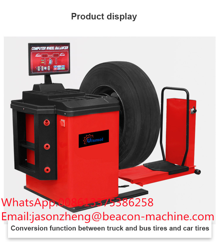 BEACON tire machine and balancer combo tire balancing machine