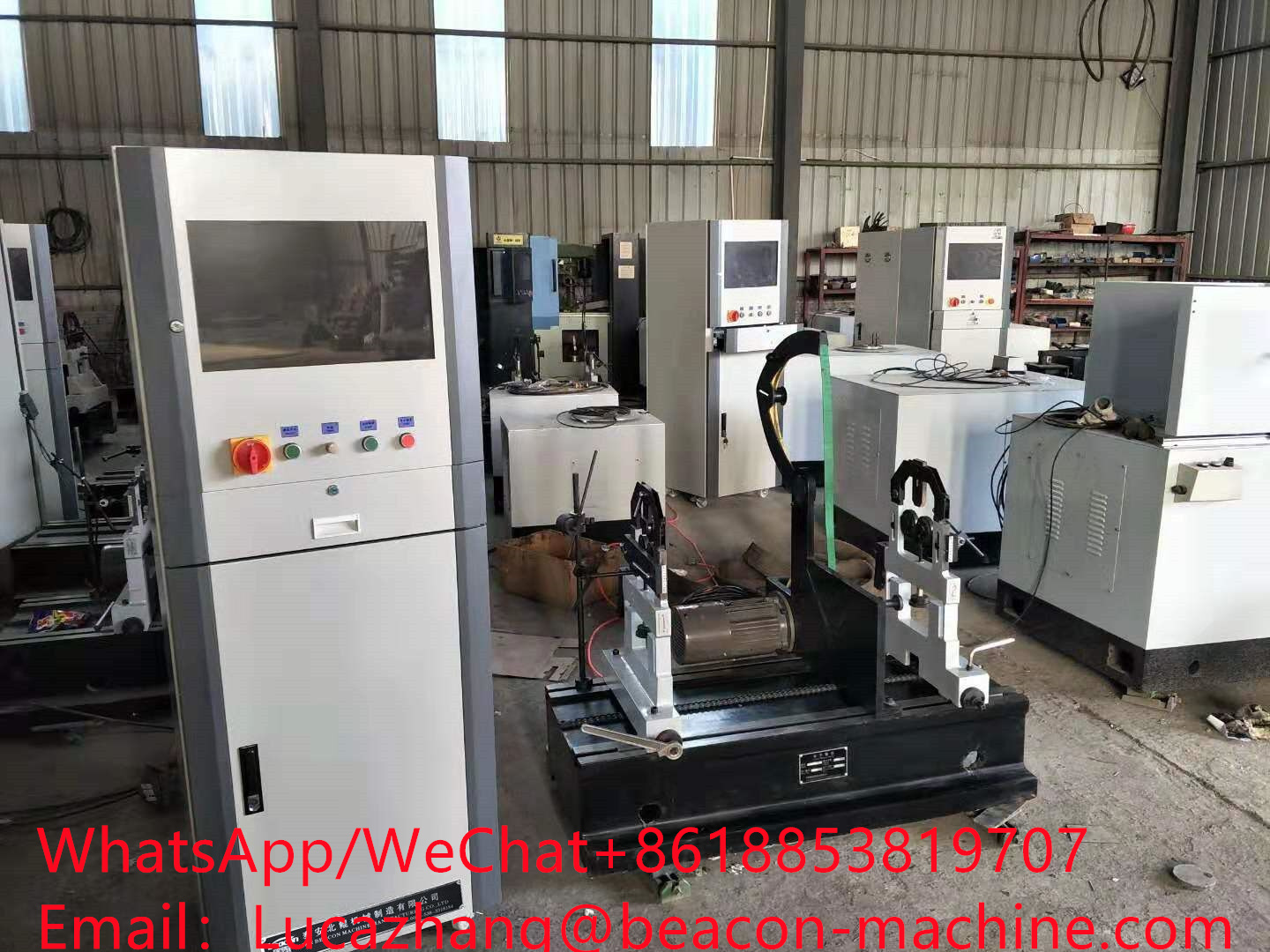 Turbo Belt Drive dynamic Balancing Machine YYQ-50A tire changer and wheel balancing machine combo