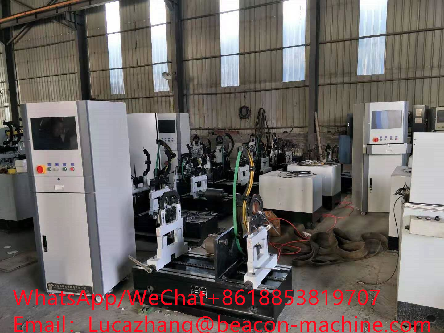 Turbo Belt Drive dynamic Balancing Machine YYQ-50A tire changer and wheel balancing machine combo