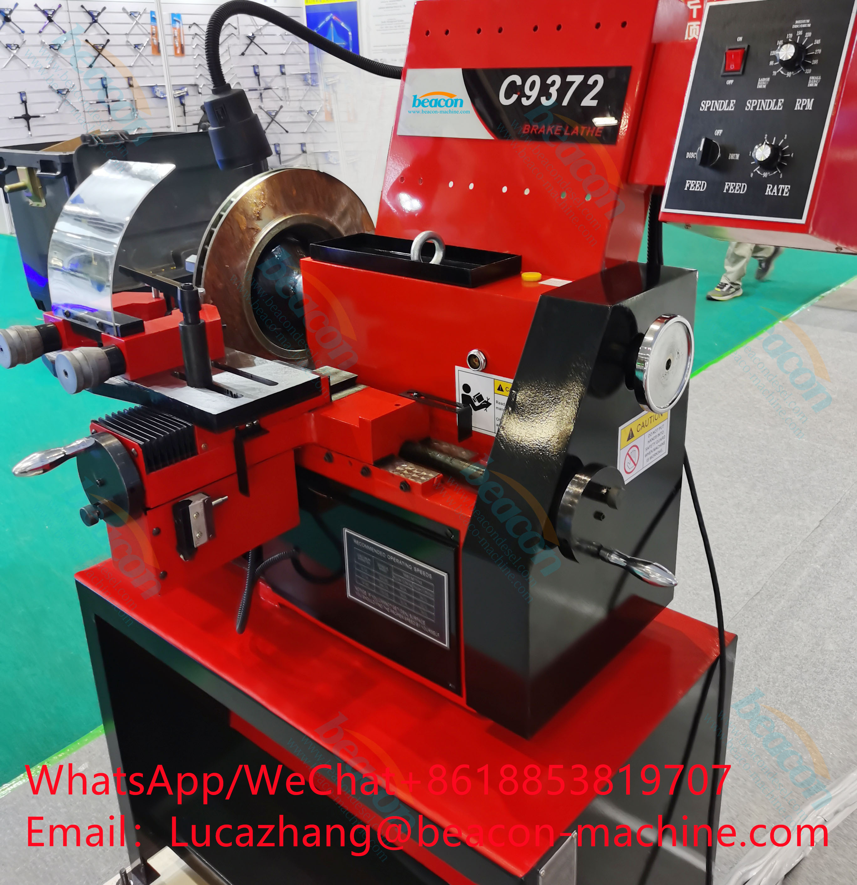 Brake Drum/Disc Cutting Lathe Machine for Car Maintenance C9372