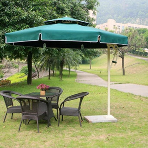 Commercial large picnic durable heavy patio terrace garden parasols outdoor umbrella for restaurant