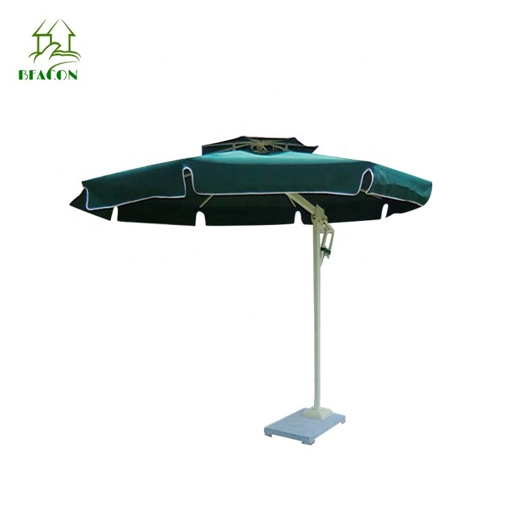 Commercial large picnic durable heavy patio terrace garden parasols outdoor umbrella for restaurant