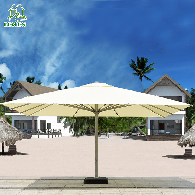 Outdoor parasol heavy duty pagoda umbrella super large out door sun umbrella supplier