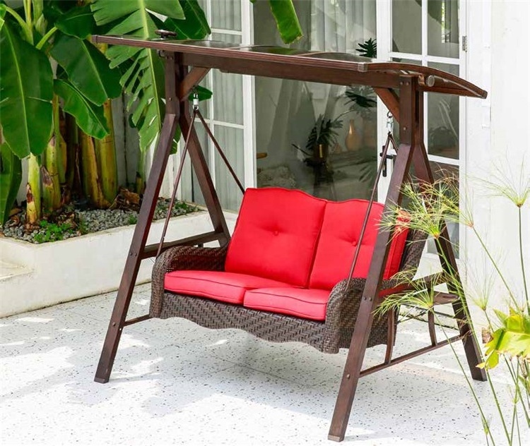 Wholesale outdoor swing sofa heavy duty adults outdoor furniture swing