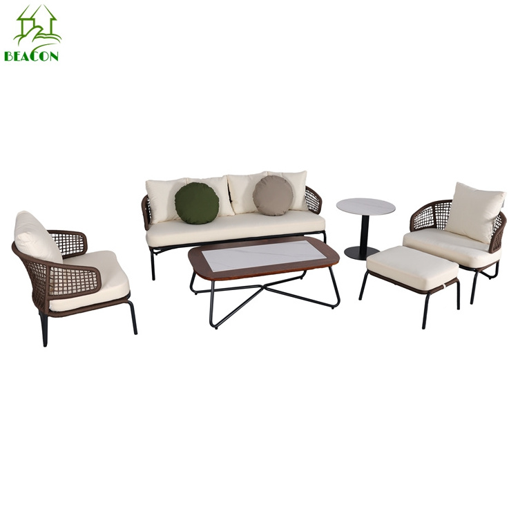 Outdoor sofa set designs luxury living room villa furniture modern hotel contemporary sofa