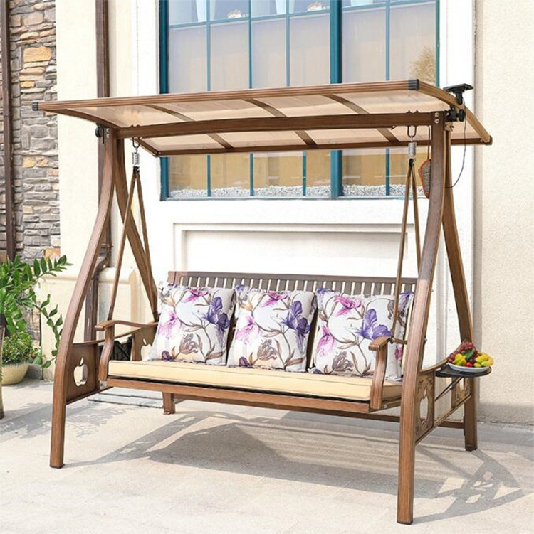 Wholesale outdoor swing sofa heavy duty adults outdoor furniture swing