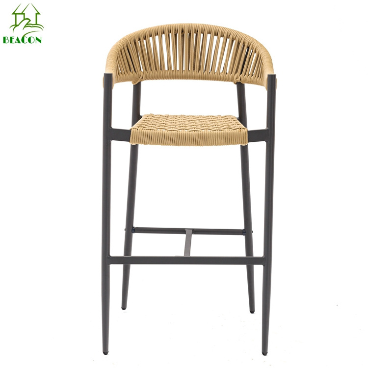 Restaurant chairs and bar stools chairs designer kitchen counter bar height lawn chairs for night club