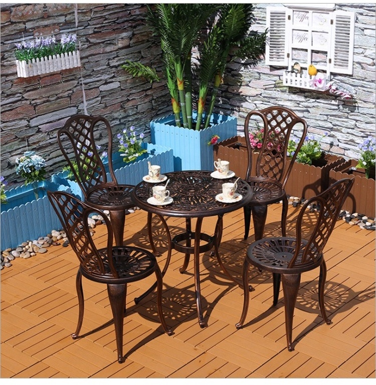 Die cast aluminum beach chairs wholesale outdoor furniture garden chair in aluminum