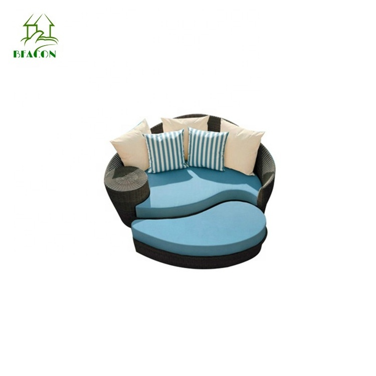 Outdoor Rattan Furniture Project Used Wicker Rattan Daybed Round Daybed