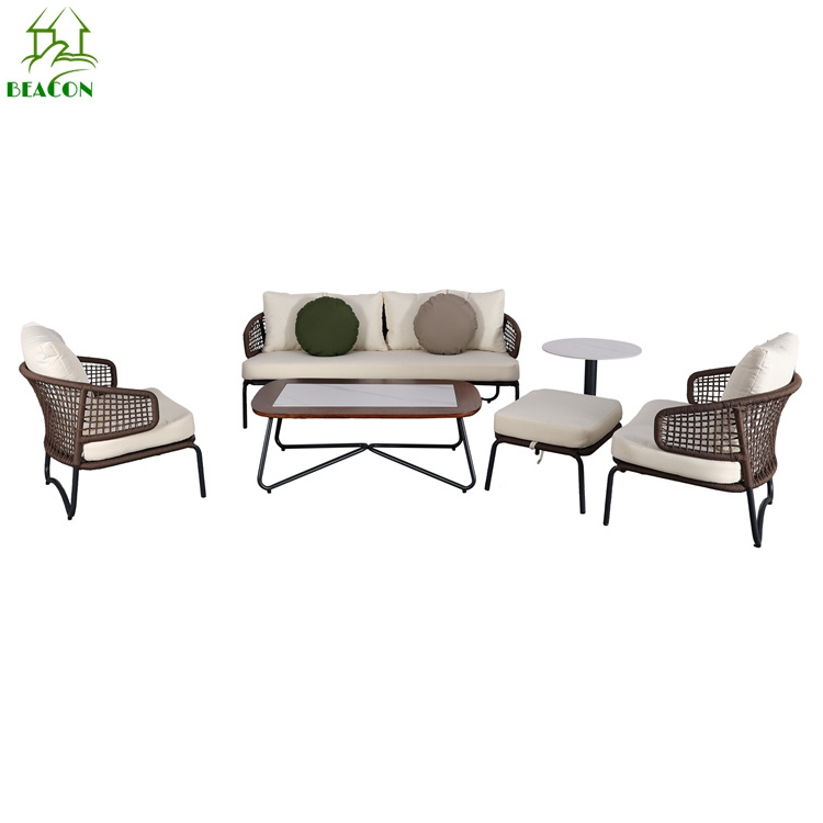 Outdoor sofa set designs luxury living room villa furniture modern hotel contemporary sofa