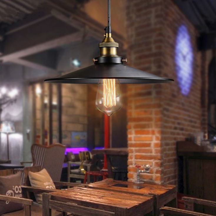 Industrial Style Restaurant Hotel American Light Fixtures Modern Hanging Lamps Chandelier Ceiling Pendant Light For Living Room