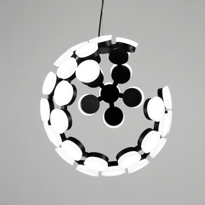 Nordic Style Easy Personality Art Creative Chandelier Globe Ceiling Light Acrylic Pendant light