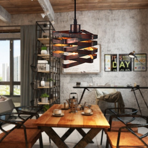 Nordic luxury New arrival popular Industrial iron lamps ceiling hanging dining kitchen light restaurant chandelier pendant lamp