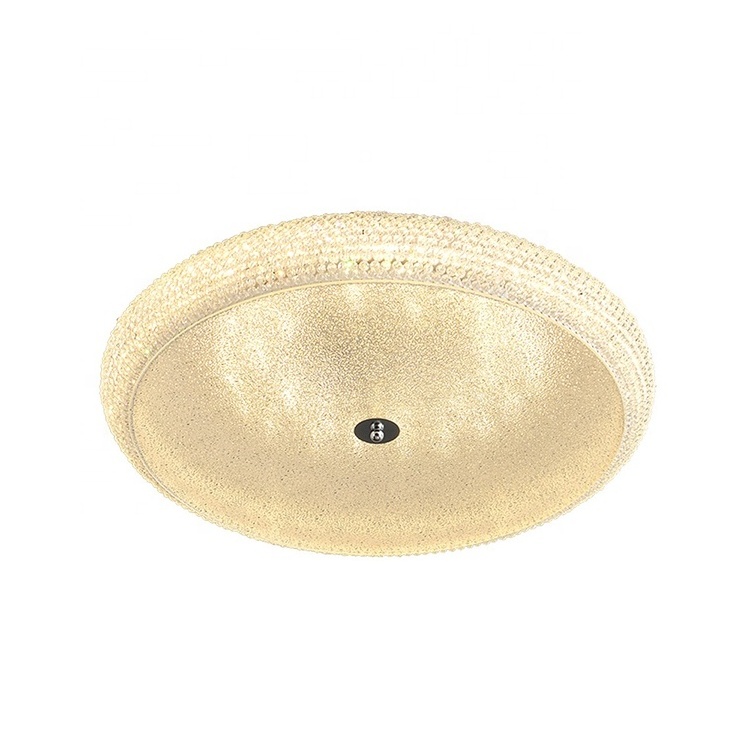 Modern luxury flush mount nordic creative indoor hotel home bedroom decor fixture lamp iron gold round Led ceiling light