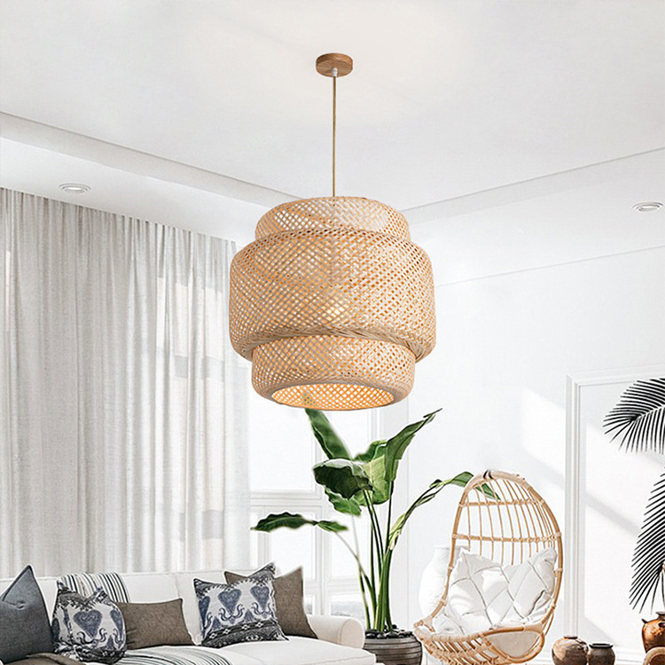 Rattan pendant lamp chandler Chinese lantern hanging ceiling light chandelier for bedroom,dining room,living room