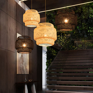 Rattan pendant lamp chandler Chinese lantern hanging ceiling light chandelier for bedroom,dining room,living room