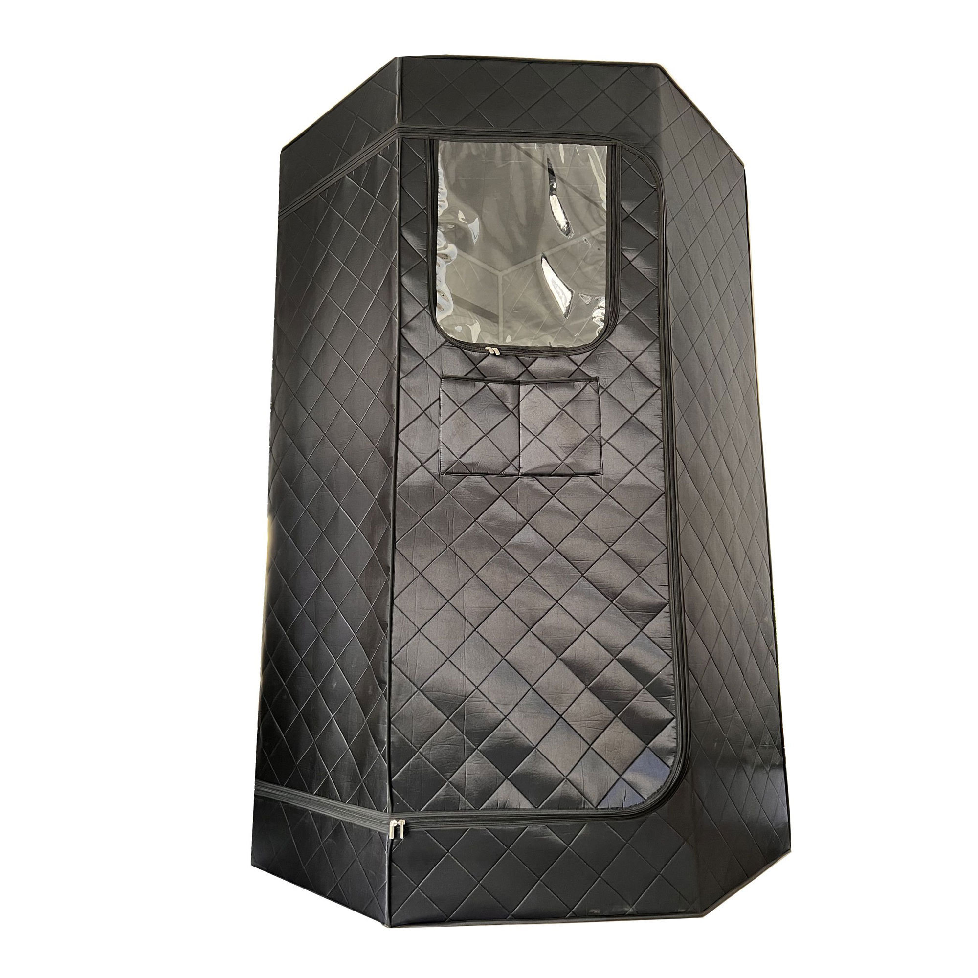 Polygon sweat sauna box home use full body steam sauna tent sweating detox portable sauna room