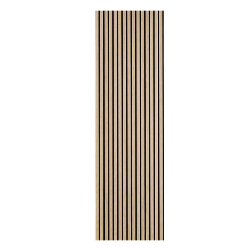 Beien Akupanel Room Wall Decor Interior Slatted Wood Veneer Mdf Perforated Acoustic Panel