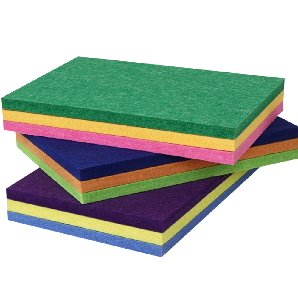 9mm / 12mm Eco High Density Polyester Fiber Acoustic Panel PET Felt ...