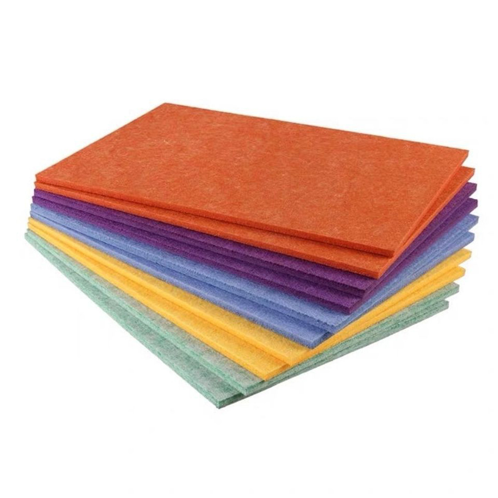 9mm / 12mm Eco High Density Polyester Fiber Acoustic Panel PET Felt ...