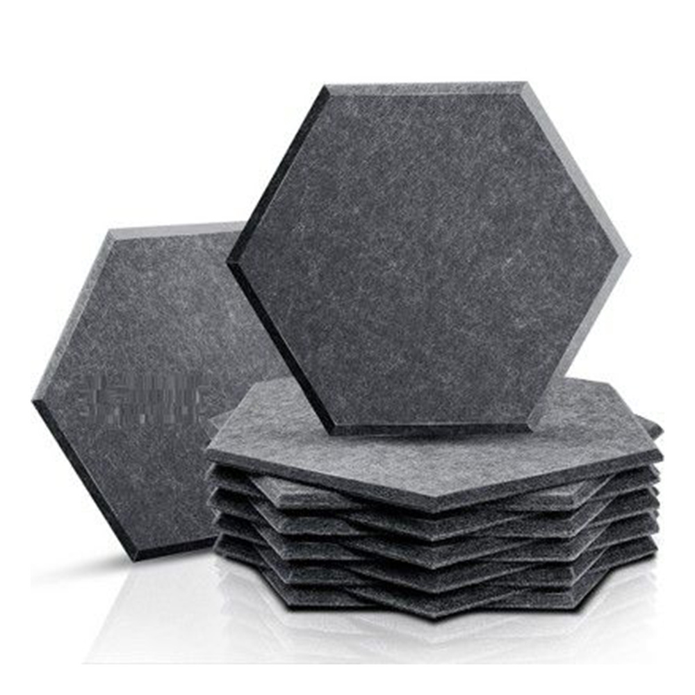 Recycled 100% Polyester PET Felt Gyptone Acoustic Ceiling Boards sound absorbing polyester acoustic panel