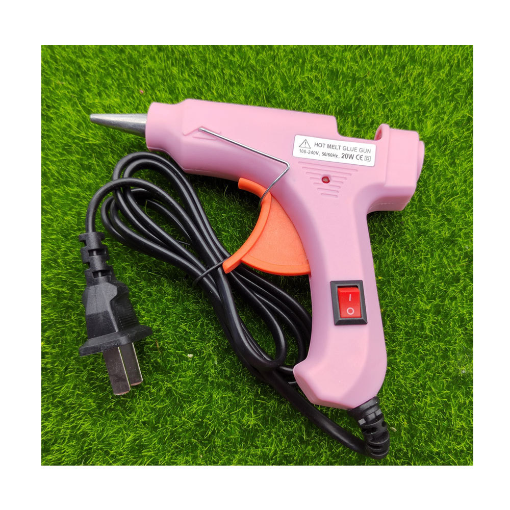 Household Hot Melt Glue Gun D I Y Constant Temperature PTC Heating Core Heater Muzzle Diameter Craft Repair Tool Glue Gun