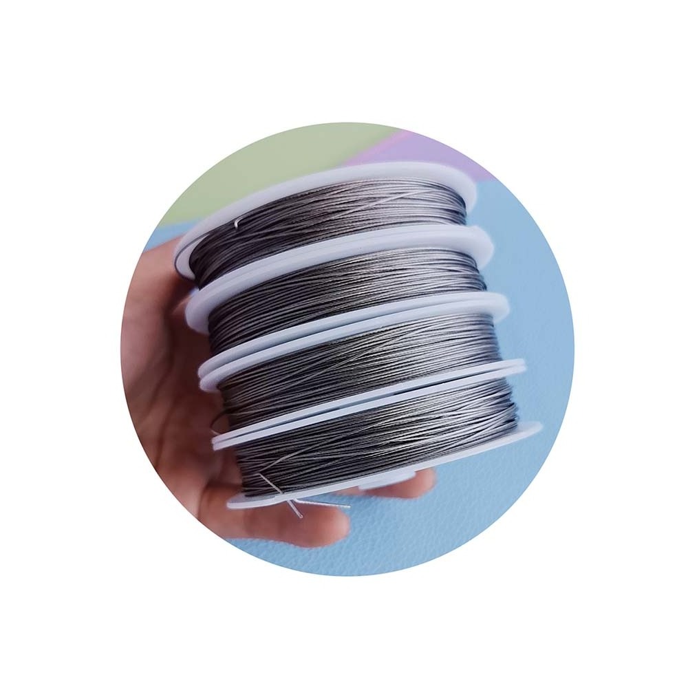 Tigertail Stainless Steel Jewelry Wire Craft Wire for DIY Jewelry Making Supplies and Crafting