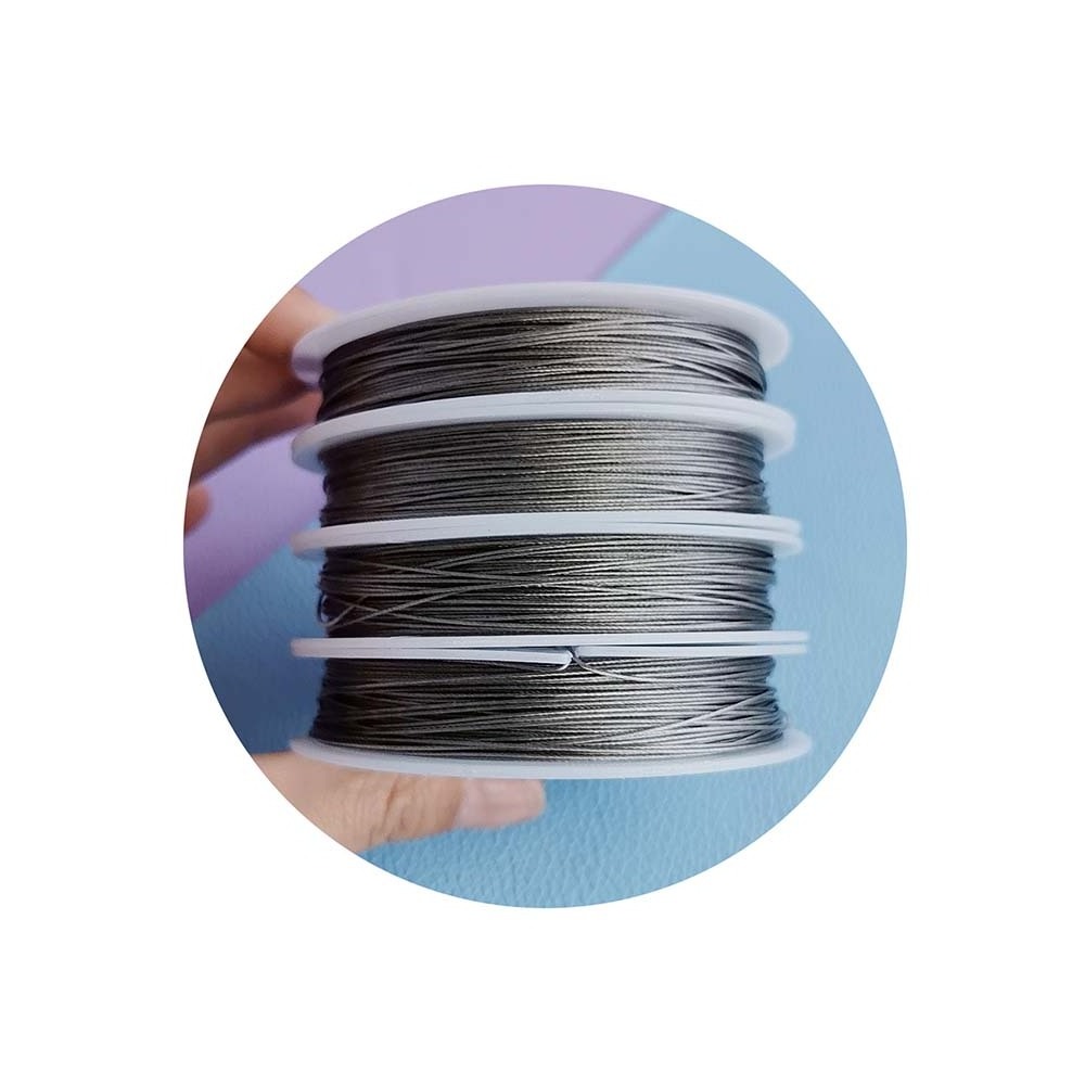 Tigertail Stainless Steel Jewelry Wire Craft Wire for DIY Jewelry Making Supplies and Crafting