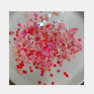 Pink Flamingo Glitter Watermelon Red Flower Glitter Mix Glitters For Party Decoration Nail Art Design Body Art Makeup DIY Slime