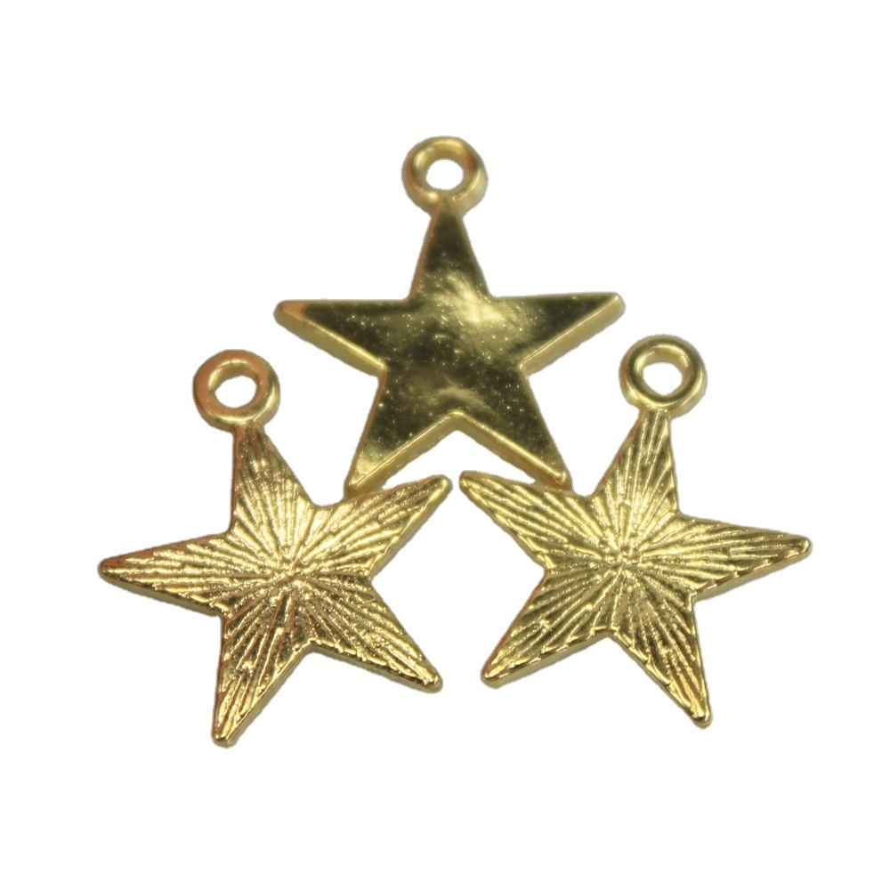 Jewelry Accessories Alloy Star Enamel Charm DIY Earring Necklace Bracelet Jewelry Making