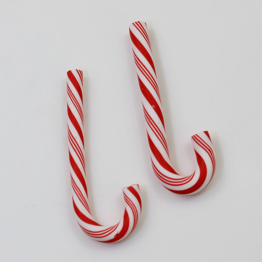 Simulation Christmas Candy Cane 3D Craft Dollhouse Food Snacks Diy Dolls