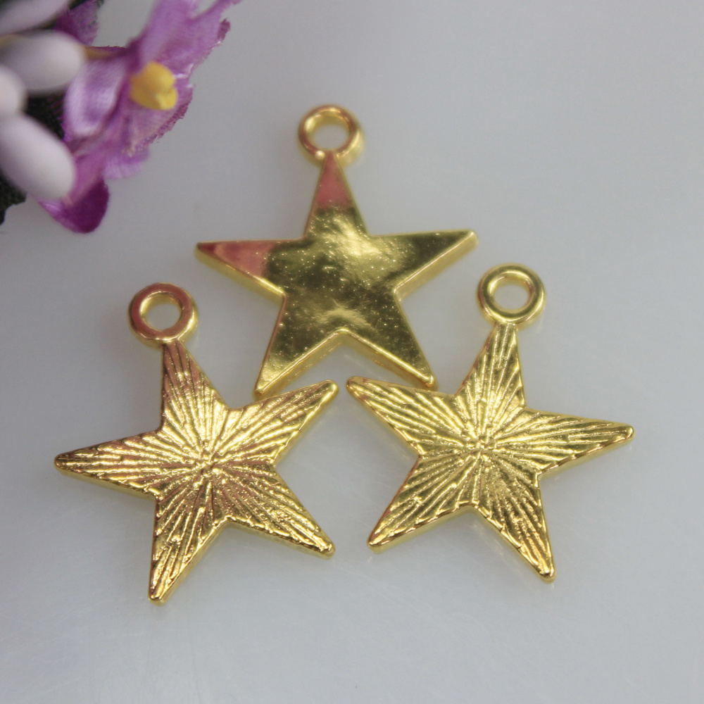 Jewelry Accessories Alloy Star Enamel Charm DIY Earring Necklace Bracelet Jewelry Making