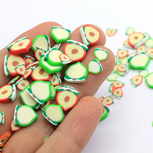 6mm 12mm Peach Clay Slice Polymer Clay Sprinkles For DIY Resin Shaker Jewelry Stuff Slime Filling Phone Nail Art Decorations