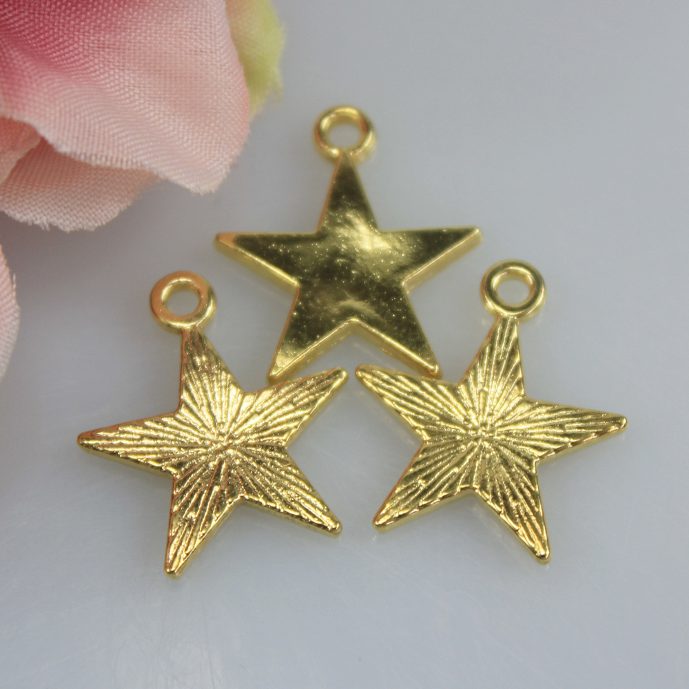 Jewelry Accessories Alloy Star Enamel Charm DIY Earring Necklace Bracelet Jewelry Making