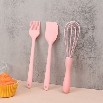 1 Set Baking Tool Set Silicone Spatula Turner Cake Accessories Cookware Set Non Stick Baking Whisk Spatula  Kitchen Utensils