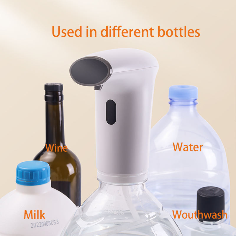 Multifunctional manual automatic wine pourer electric liquor milk water wine dispenser pump bathroom mouthwash dispenser