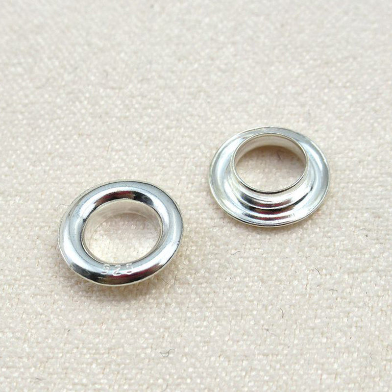 High quality 925 sterling silver 8mm bead cores for large hole European beads for jewelry making