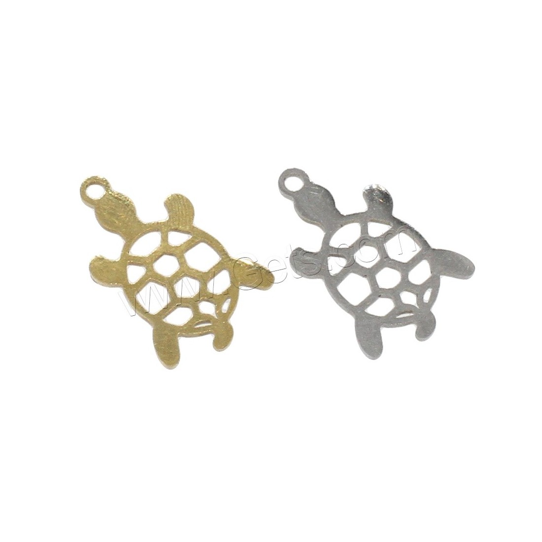 different color stainless steel animal turtle pendants charms cheaper price 1387204